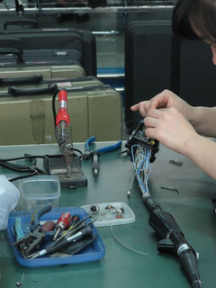 Repair inside circuit of flexible endoscope